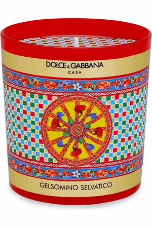 Dolce & Gabbana Vela aromática con estampado Carretto de 250g