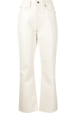 AGOLDE Pantalones acampanados con tiro alto