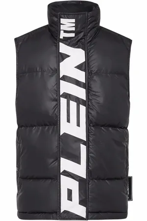 Philipp Plein Chaleco capitonado con cuello alto
