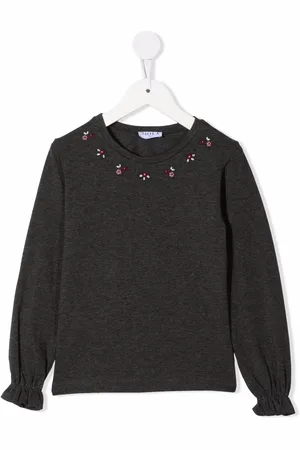 SIOLA Top con bordado floral