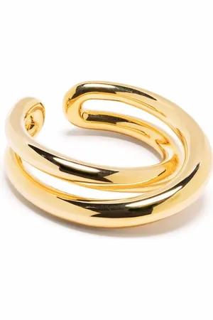 CHARLOTTE CHESNAIS Anillo Initial con diseño abierto