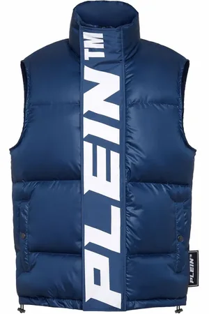 Philipp Plein Chaleco capitonado con cuello alto