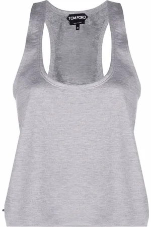 Tom Ford Top de tirantes con cuello redondo