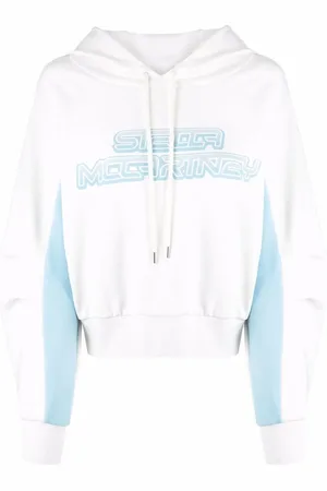 Stella McCartney Hoodie con logo estampado