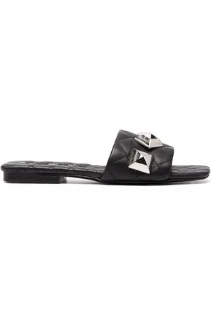 Philipp Plein Sandalias planas con apliques