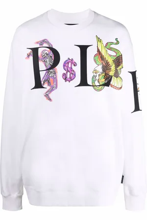 Philipp Plein Sudadera con estampado gráfico