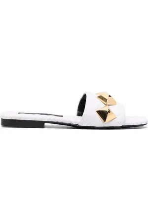 Philipp Plein Sandalias planas con apliques