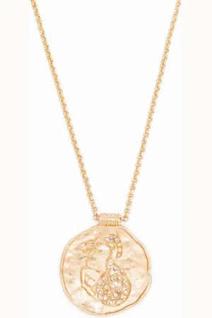 Maje Collar Zodiac con medalla