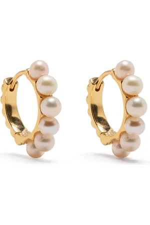 Dower and Hall Arracadas con perlas