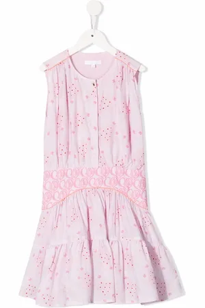 Chloé Vestido acampanado con estampado floral