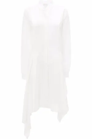J.W.Anderson Vestido camisero de popelina