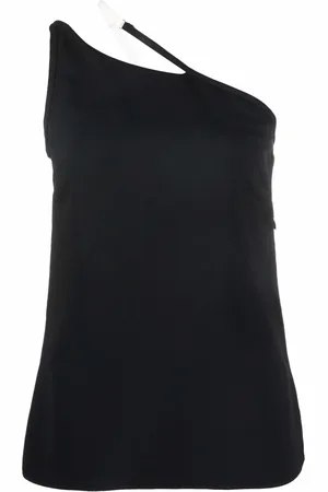 Givenchy Top asimétrico con panel en contraste