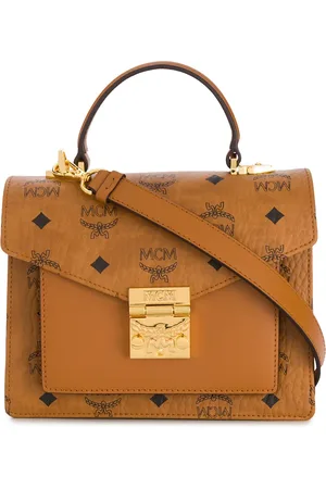 MCM Bolsa satchel Tracy pequeña