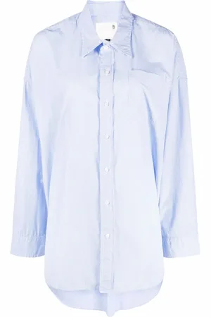 R13 Camisa con estampado de rayas diplomáticas
