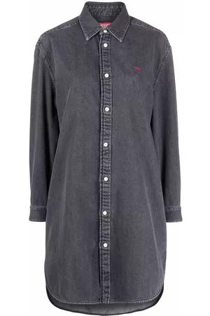 Diesel Vestido camisero de mezclilla De-blex