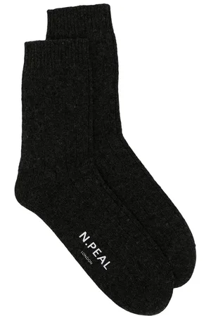 N.PEAL Calcetines con detalle del logo