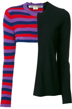 Comme des Garçons Splitted cropped jumper