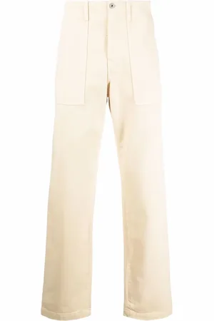 MARCELO BURLON Pantalones rectos Cross