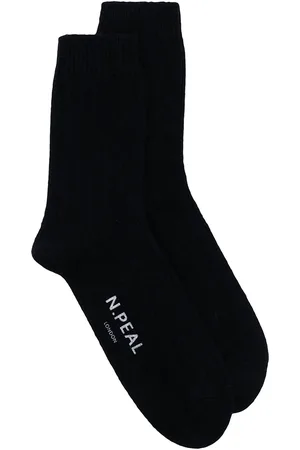 N.PEAL Calcetines con logo estampado
