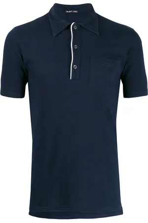 Helmut Lang Playera tipo polo con solapa en contraste