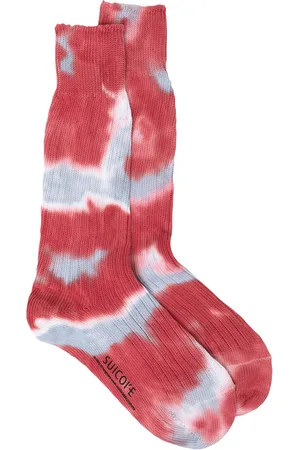 SUICOKE Calcetines con motivo tie-dye