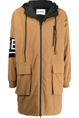 Iceberg Parka con logo estampado