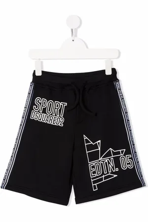 Dsquared2 Shorts deportivos con eslogan estampado