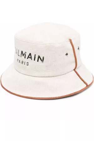 Balmain Gorro de pescador con logo estampado