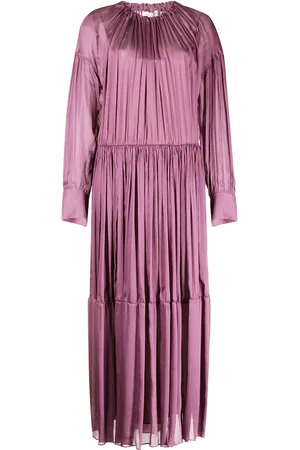 Vince Vestido con cuello fruncido