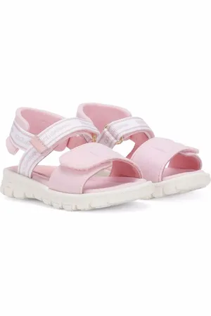 Dolce & Gabbana Sandalias con cierre autoadherente y logo DG