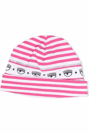 Chiara Ferragni Gorro con motivo de rayas