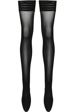 Wolford Pantimedias semitransparentes con logo