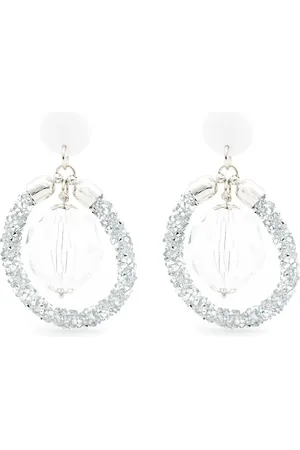 AMIR SLAMA Aretes con glitter