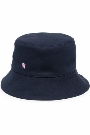Nanushka Gorro de pescador con logo bordado