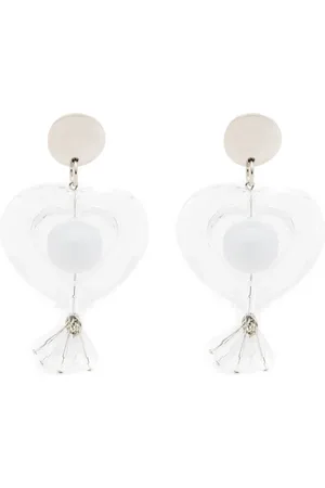 AMIR SLAMA Aretes en diseño de corazón