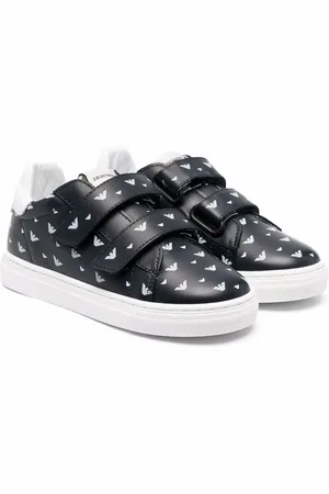 Emporio Armani Tenis con logo estampado