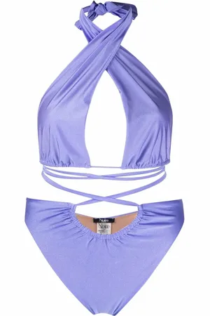 Noire Swimwear Traje de baño con cuello halter