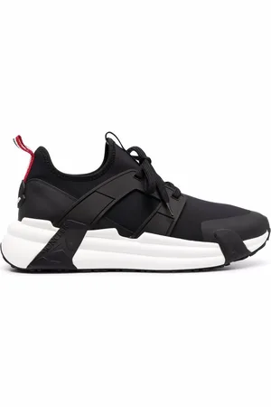 Moncler Tenis con paneles y suela gruesa