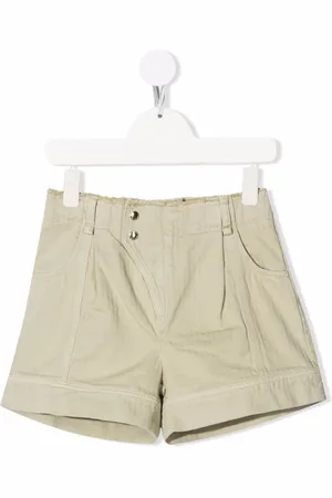 Chloé Shorts anchos con estampado de rayas