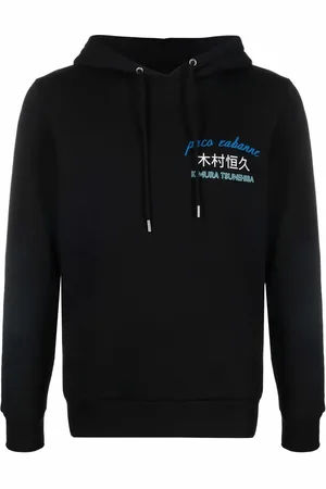 Paco rabanne Hoodie con logo en el pecho