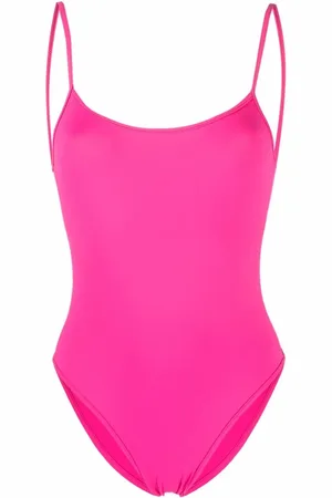 Manokhi Traje de baño con cuello redondo