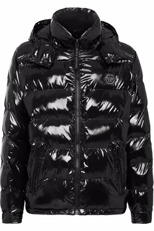 Philipp Plein Chamarra capitonada con efecto brillante
