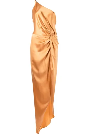 Michelle Mason Vestido de fiesta con detalle nudo