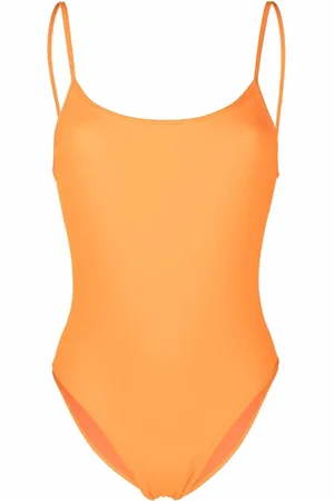 Manokhi Traje de baño con cuello redondo