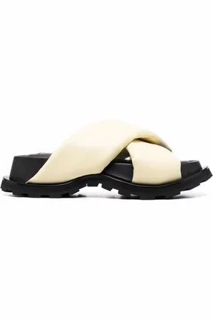 Jil Sander Sandalias capitonadas