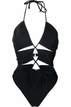 Noire Swimwear Traje de baño con cuello halter