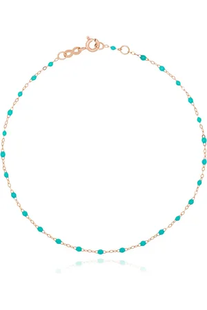 GIGI CLOZEAU Pulsera en oro rosa de 18kt con mostacillas