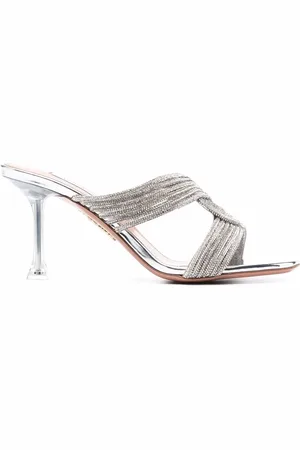 Aquazzura Mules con tacón alto