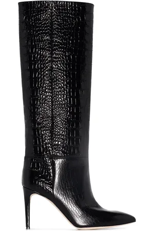 PARIS TEXAS Botas con efecto de piel de cocodrilo