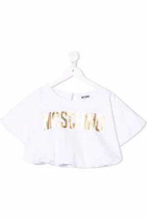 Moschino Playera corta con logo estampado